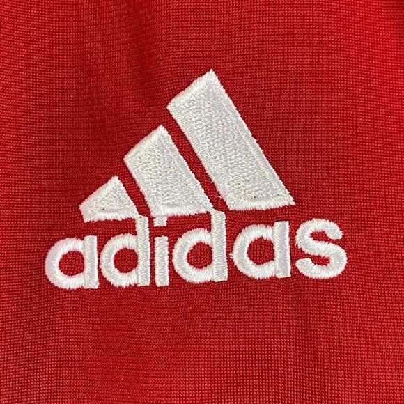 ADIDAS Red Zip Up Track Jacket NWT - Picture 2 of 9